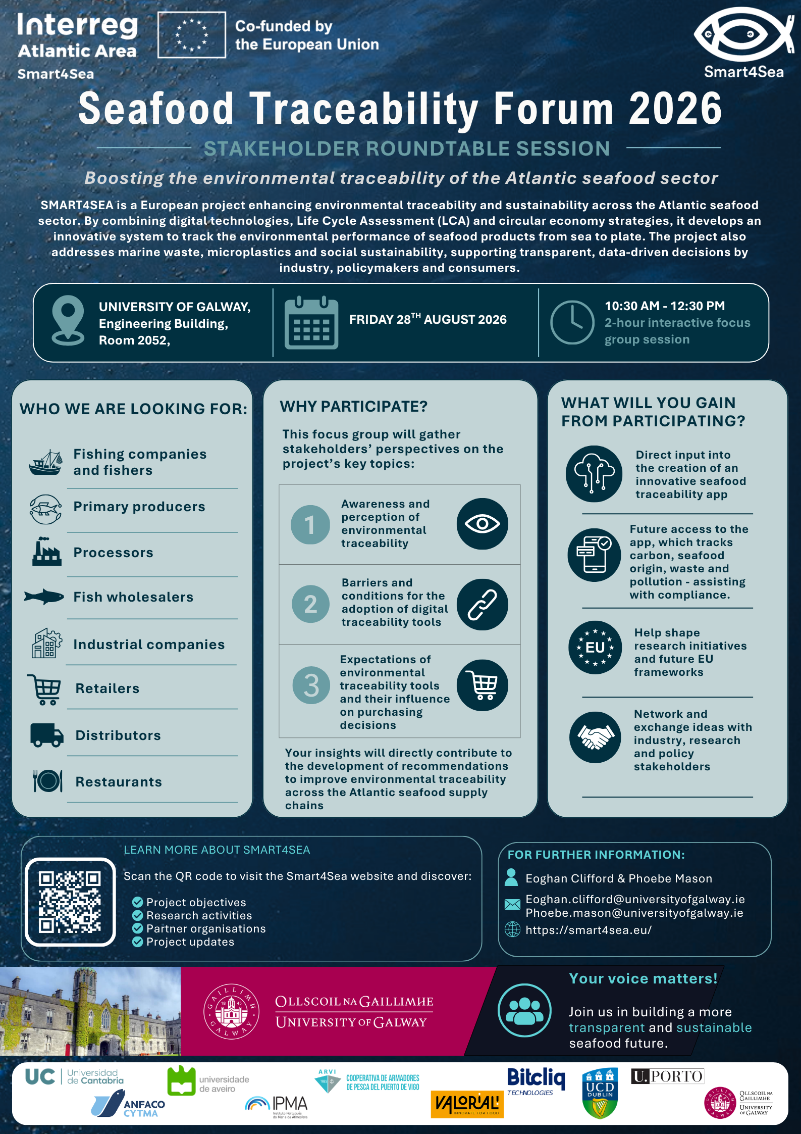 Help shape the future of seafood traceability